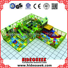 Indoor Naughty Castle para niños con trampolín y piscina